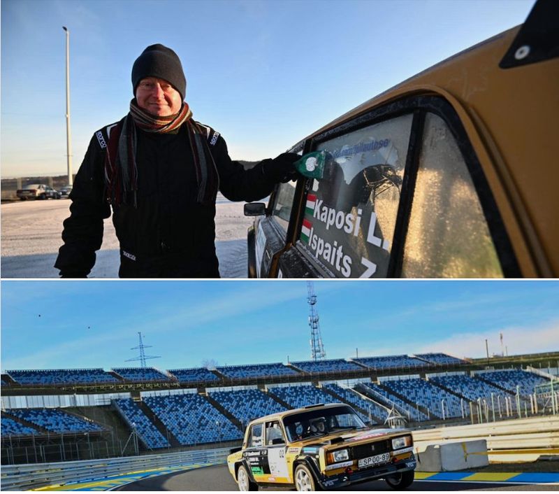 Tragédia, Kaposi László a Szilveszter Rallye előfutamán a célba érkezés után meghalt